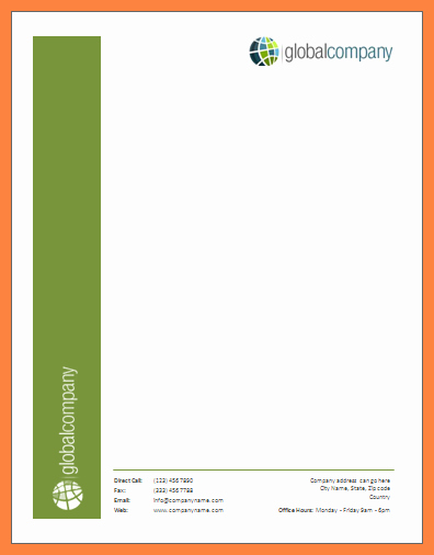 3 microsoft word letterhead template