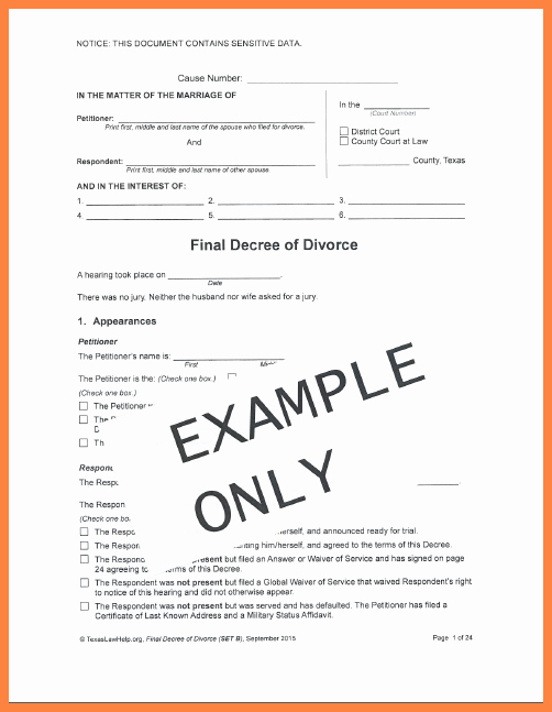 3 Private Child Support Agreement Template