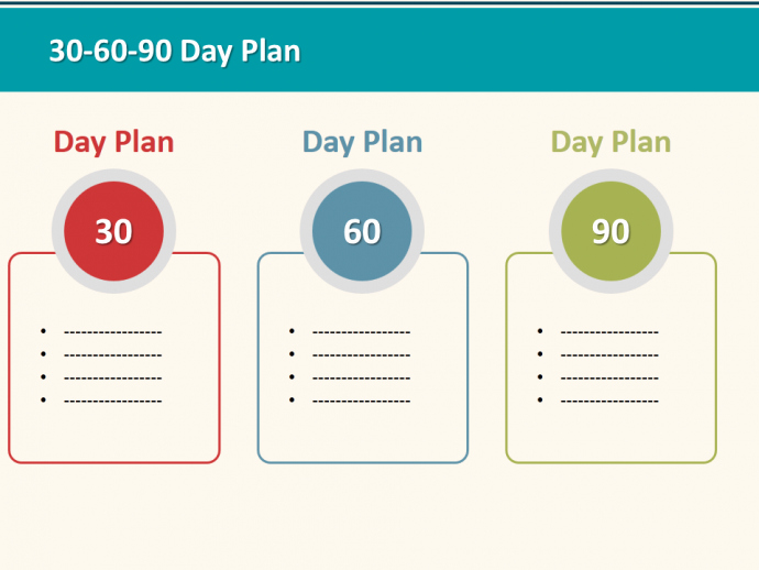 30 60 90 Day Plan Designs that’ll Help You Stay On Track