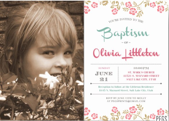 sample baptism invitation