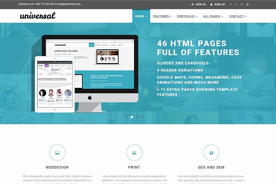30 Best Bootstrap Templates for Free Download Templateflip
