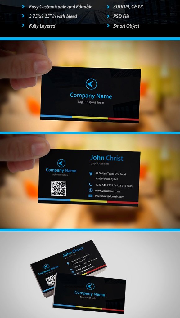 30 Best Stylish Business Card Templates