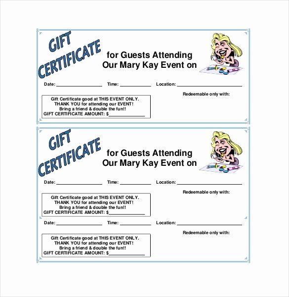 30 Blank Gift Certificate Templates Doc Pdf