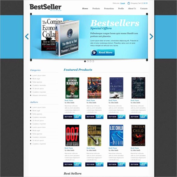 30 Book Store Website themes &amp; Templates
