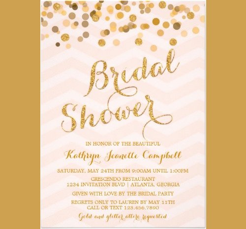 30 Bridal Shower Invitations Templates