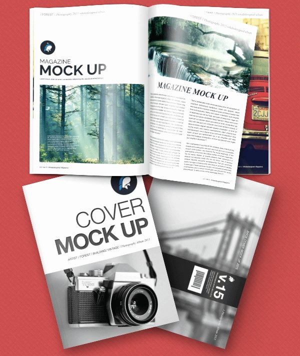 30 Creative Magazine Print Layout Templates for Free