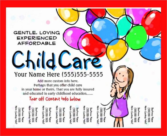 30 Daycare Flyer Templates