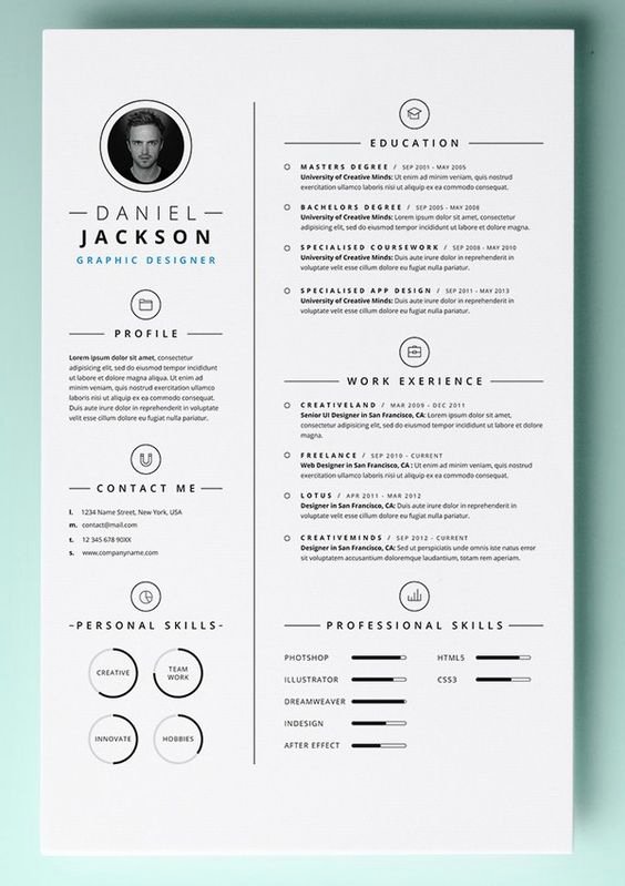 30 Resume Templates for Mac Free Word Documents