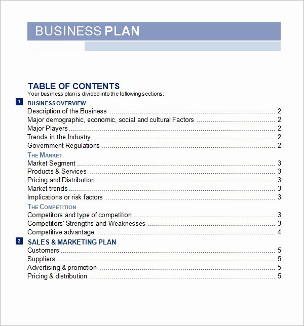 30 Sample Business Plans and Templates