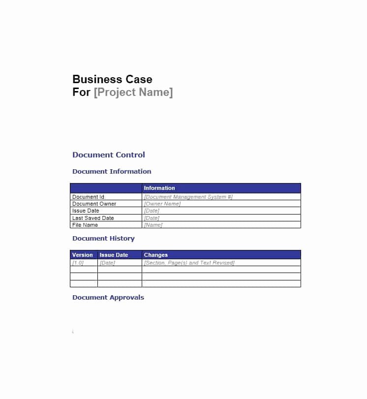 30 Simple Business Case Templates &amp; Examples Template Lab