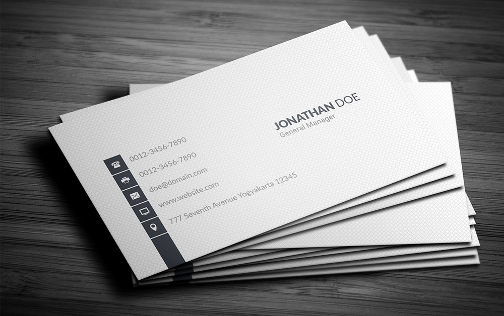 300 Best Free Business Card Psd and Vector Templates