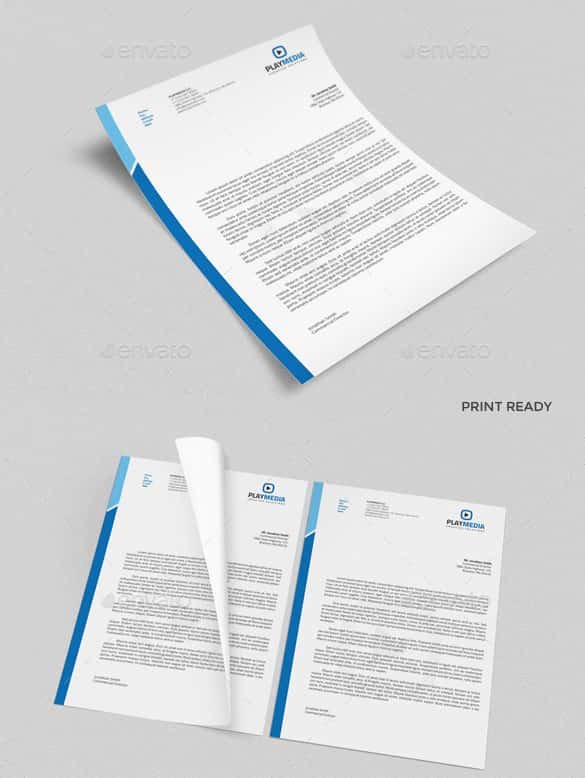 31 Word Letterhead Templates Free Samples Examples