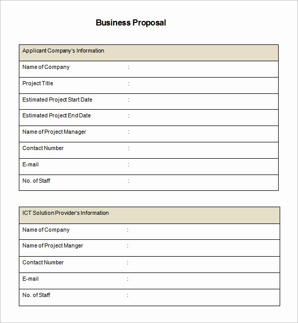 32 Business Proposal Templates Doc Pdf