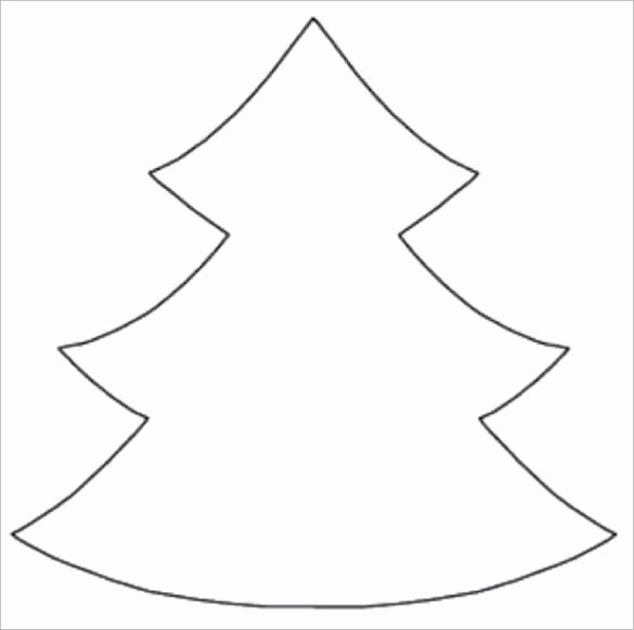 32 Christmas Tree Templates Free Printable Psd Eps