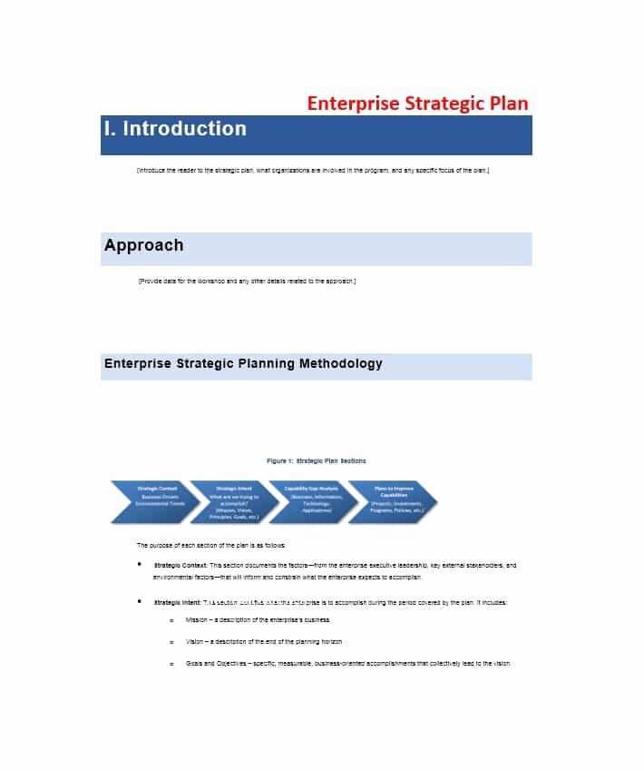 32 Great Strategic Plan Templates to Grow Your Business