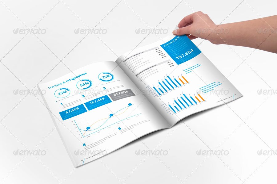 32 Indesign Annual Report Templates for Corporate