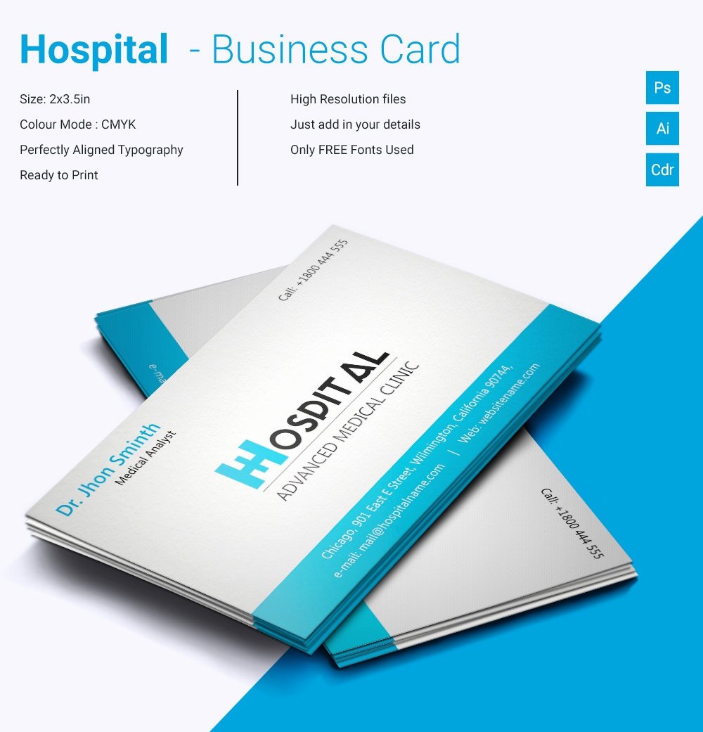 33 Cool Business Cards – Free Psd Eps Illustrator