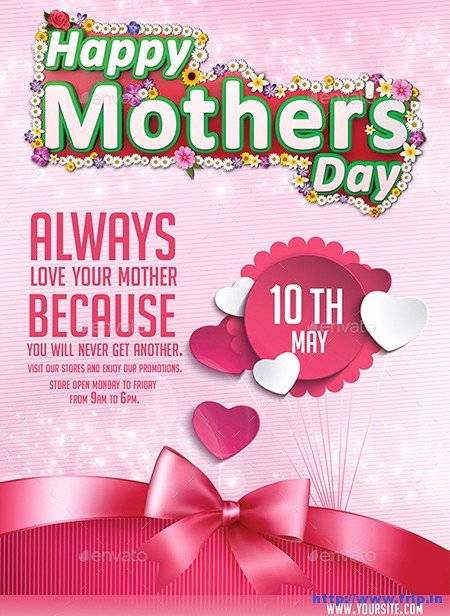 35 Best Mother’s Day Flyer Print Templates 2018