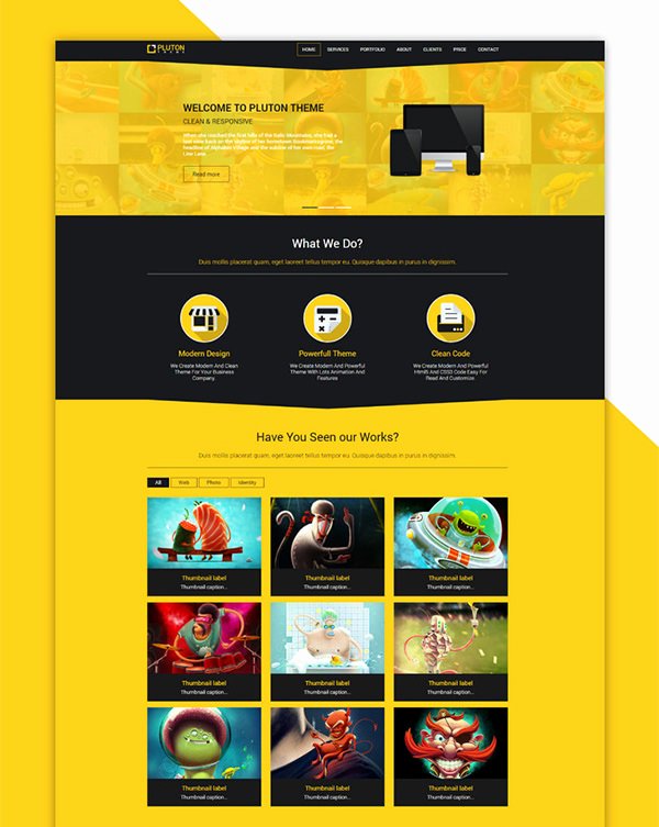 free website templates