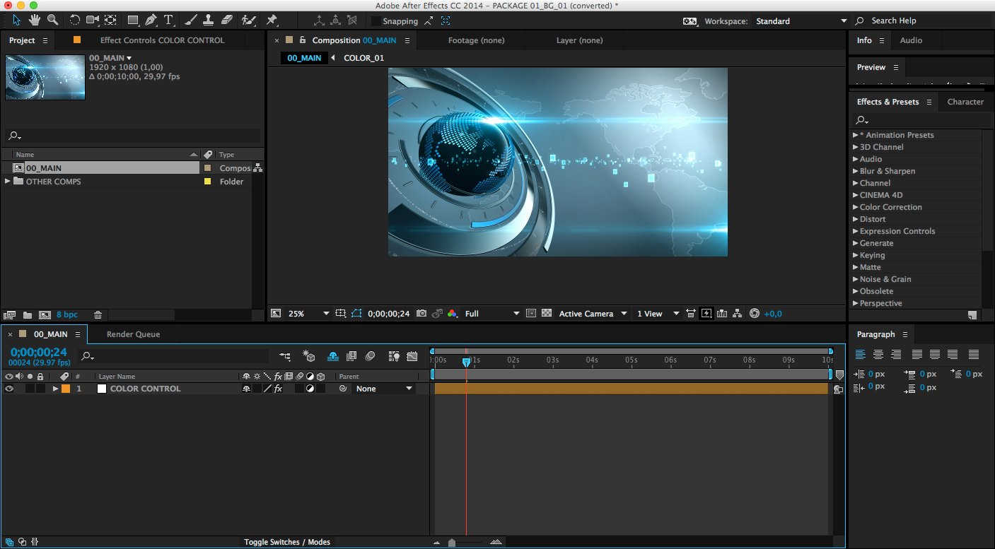 How To Use After Effects Templates