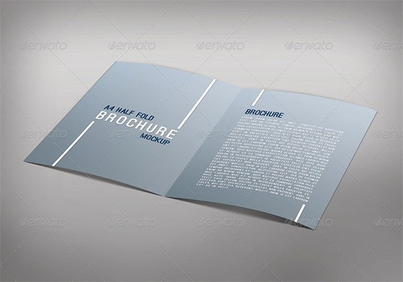 36 Half Fold Brochure Templates