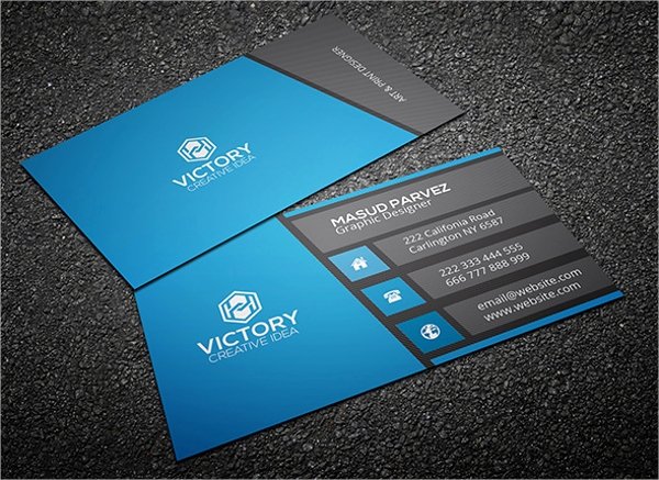 36 Modern Business Card Templates Pages Psd Word Ai
