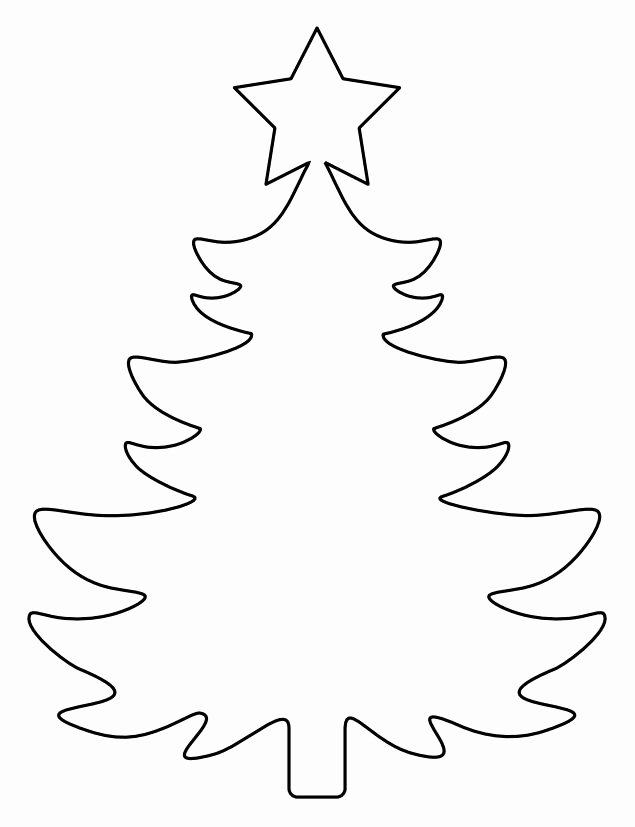 37 Christmas Tree Templates In All Shapes and Sizes