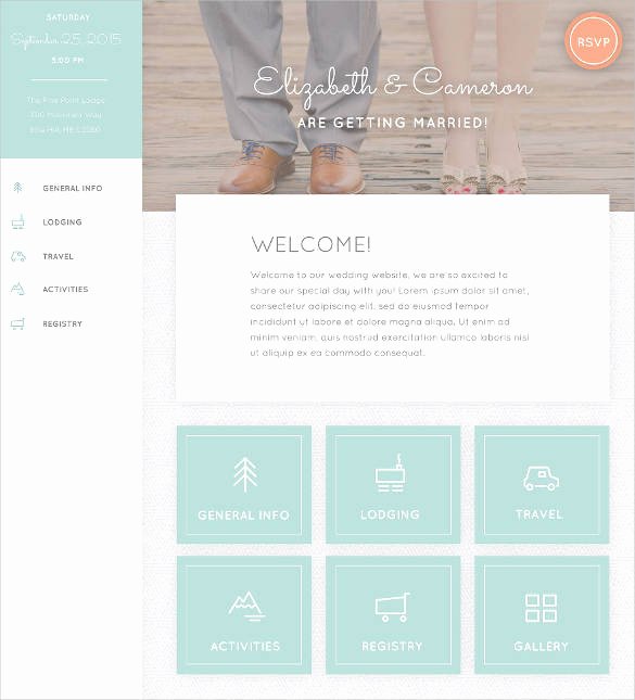 37 Free Wedding Website themes &amp; Templates