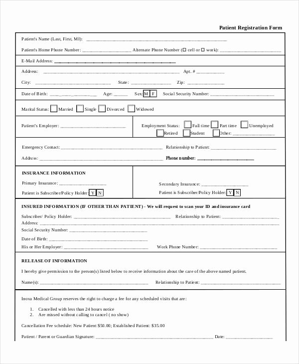37 Registration forms Template Free Registration form