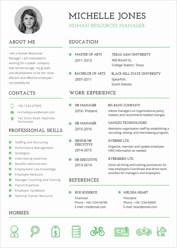 37 Resume Template Word Excel Pdf Psd