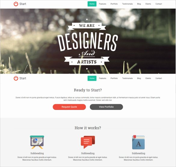 38 E Page Website themes &amp; Templates