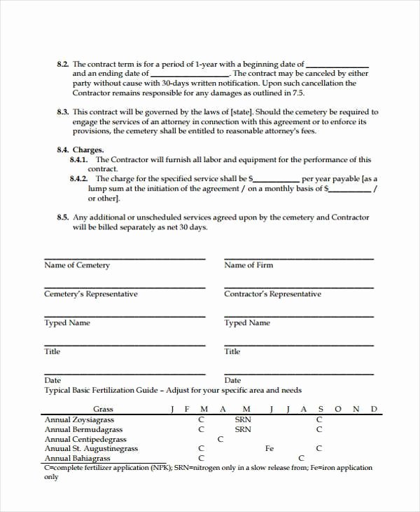 38 Sample Free Contract forms