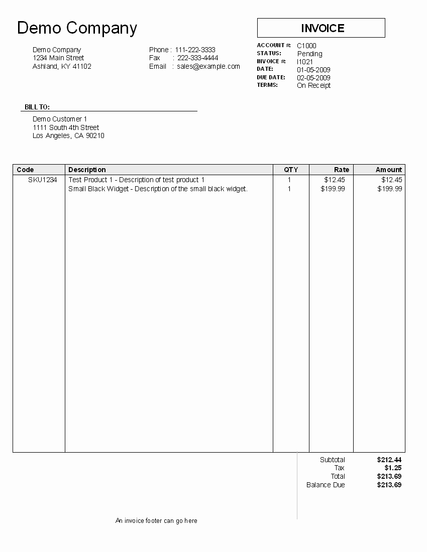 39 best templates of service billing invoice examples