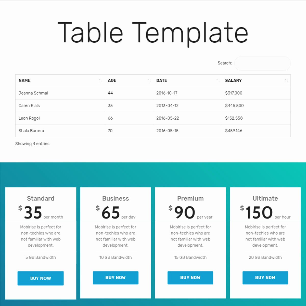 39 Brand New Free HTML Bootstrap Templates 2019