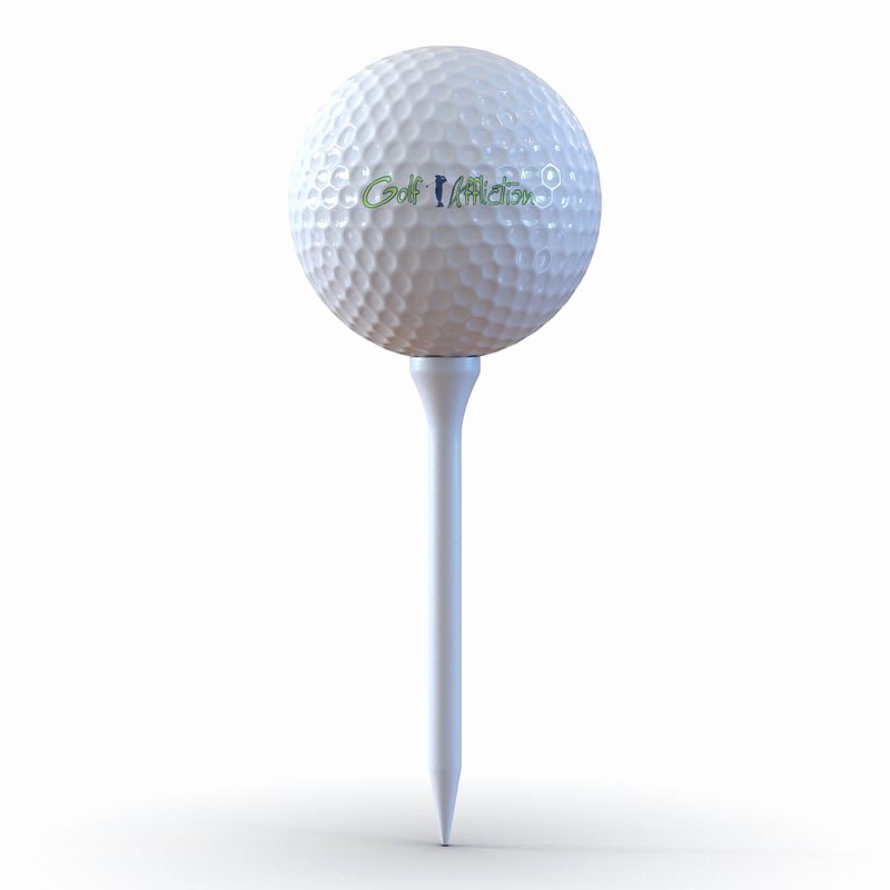 3d 3ds Golf Ball Tee