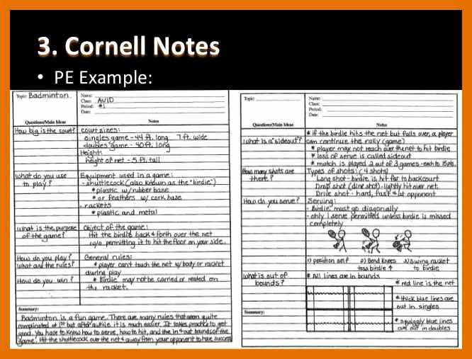 4 5 Avid Cornell Notes