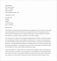 Cosmetology Cover Letter Examples | Letter Example Template