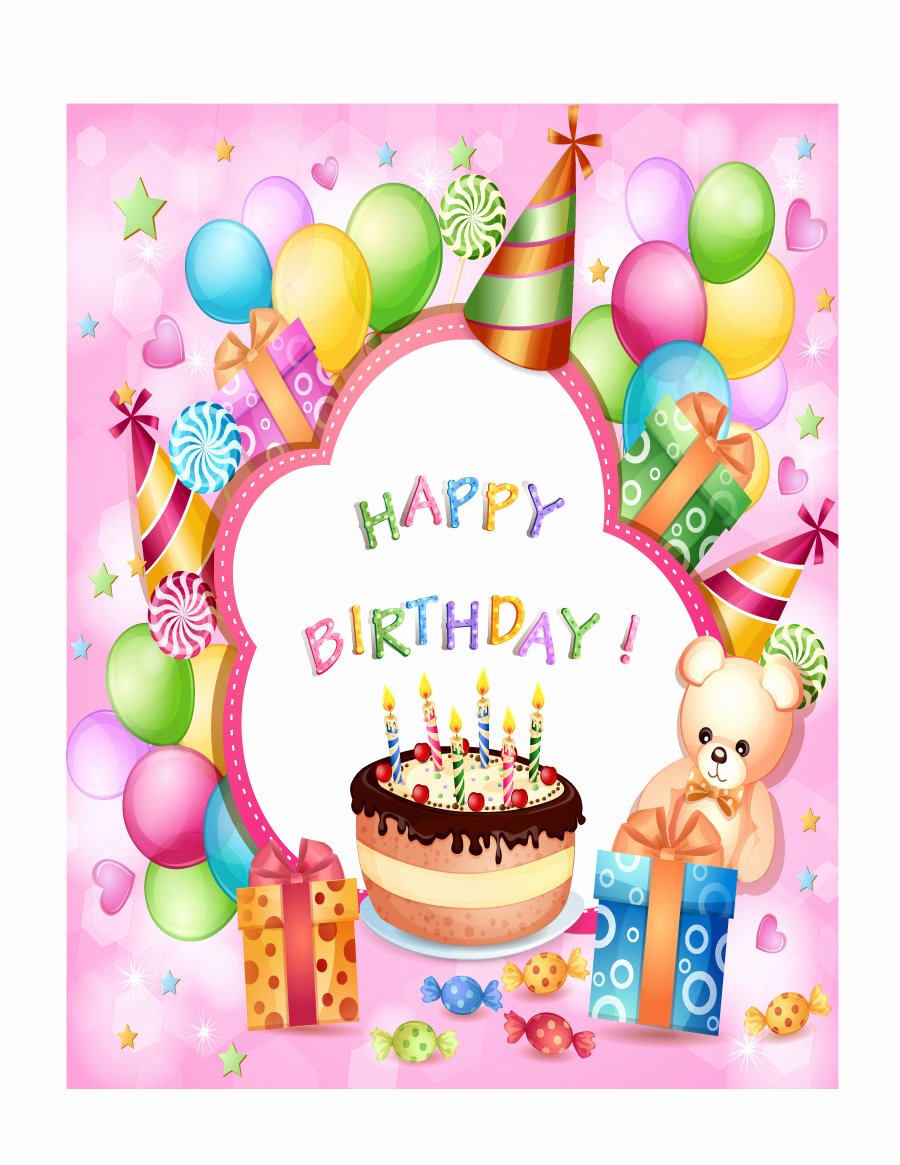 birthday card template