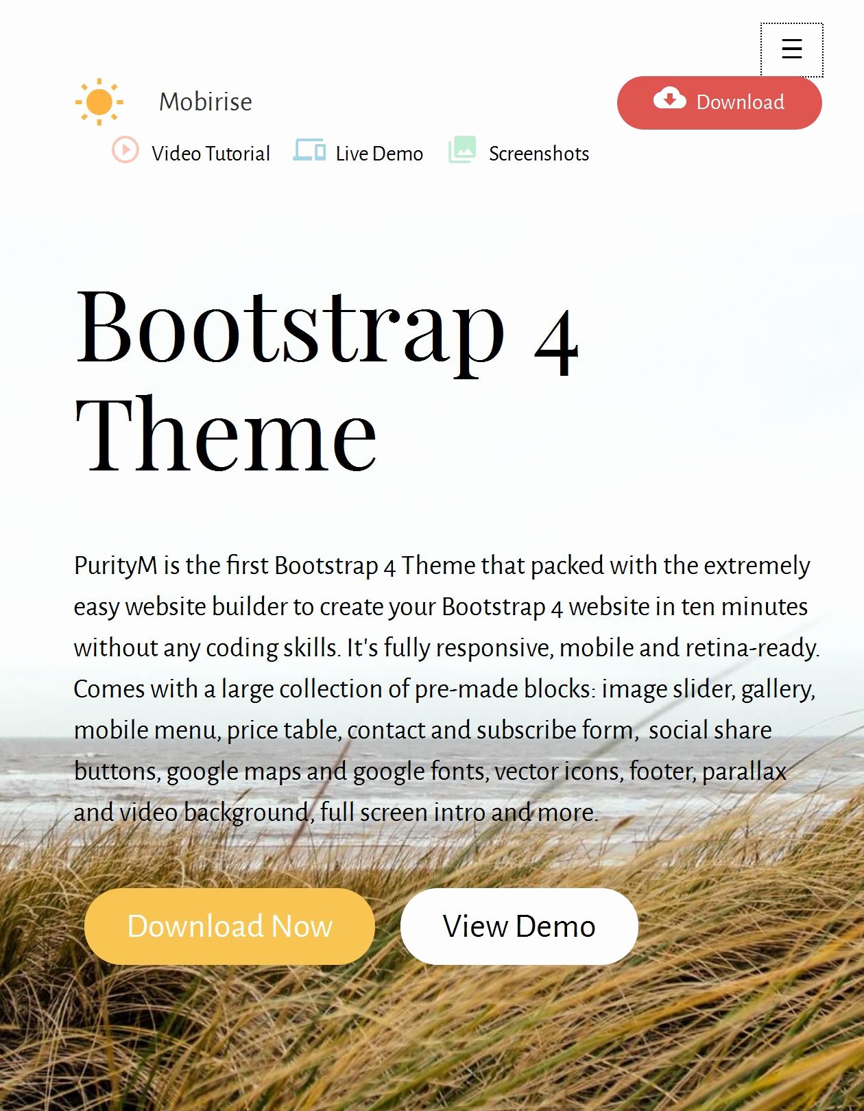 40 Fresh Free HTML5 Bootstrap Templates 2018