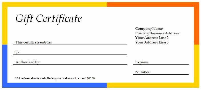 40 Gift Certificates Templates for Any Occasion