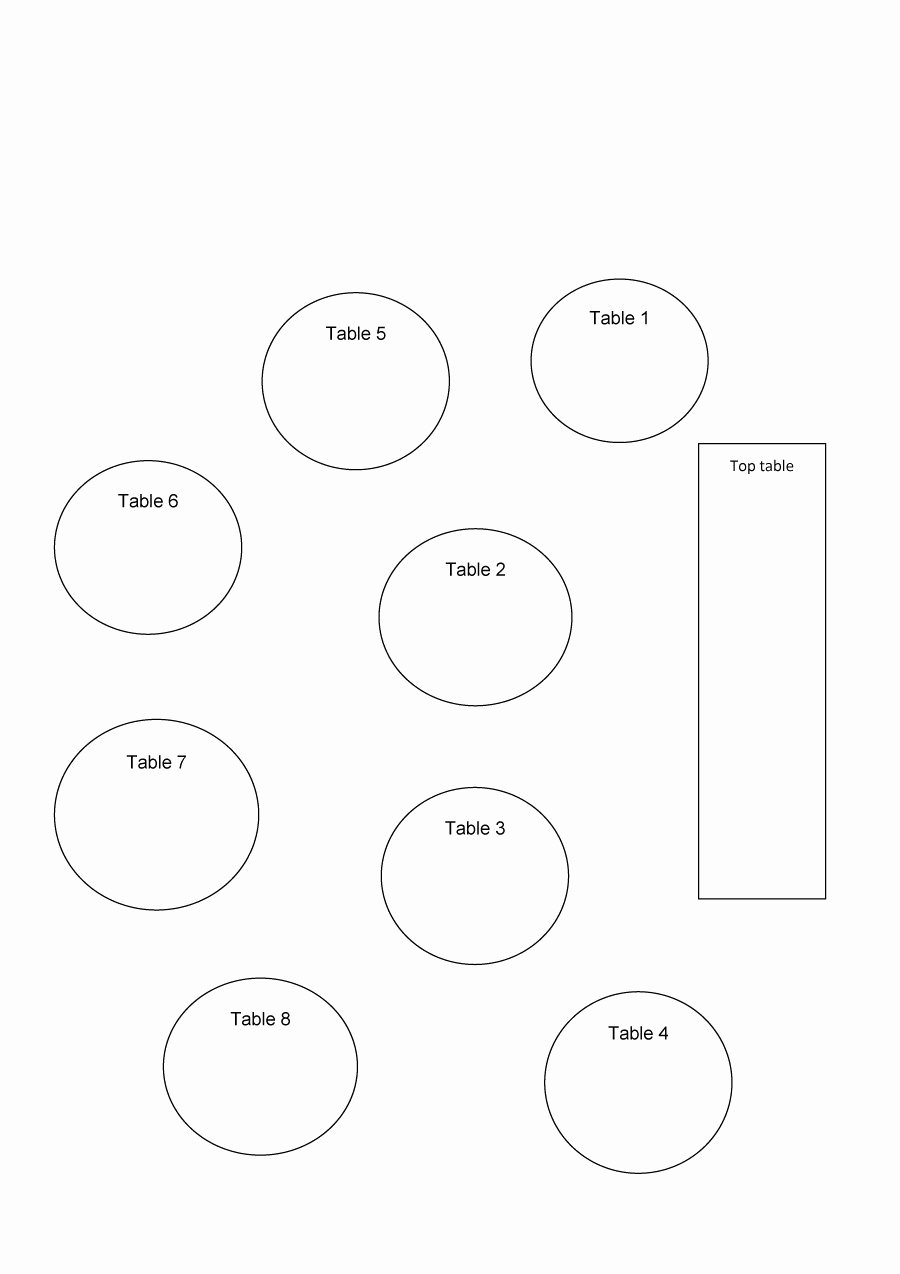 seating chart template