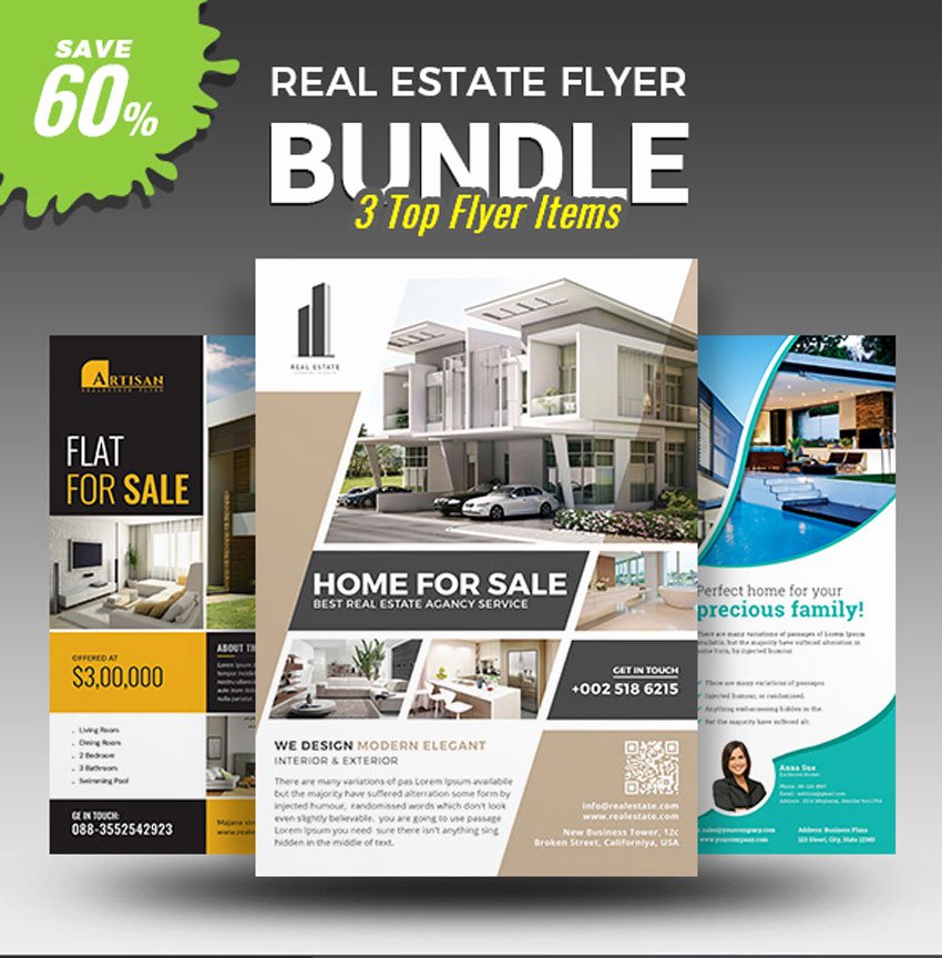 40 Professional Real Estate Flyer Templates themekeeper