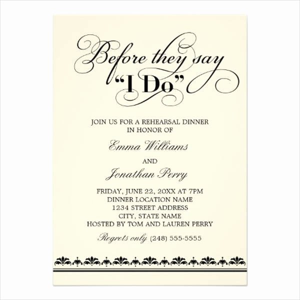 wedding invitation format