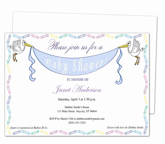 42 Best Images About Baby Shower Invitation Templates On