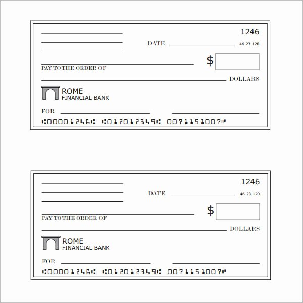 43 Cheque Templates Free Word Excel Psd Pdf formats