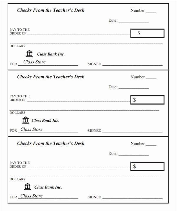 43 Cheque Templates Free Word Excel Psd Pdf formats