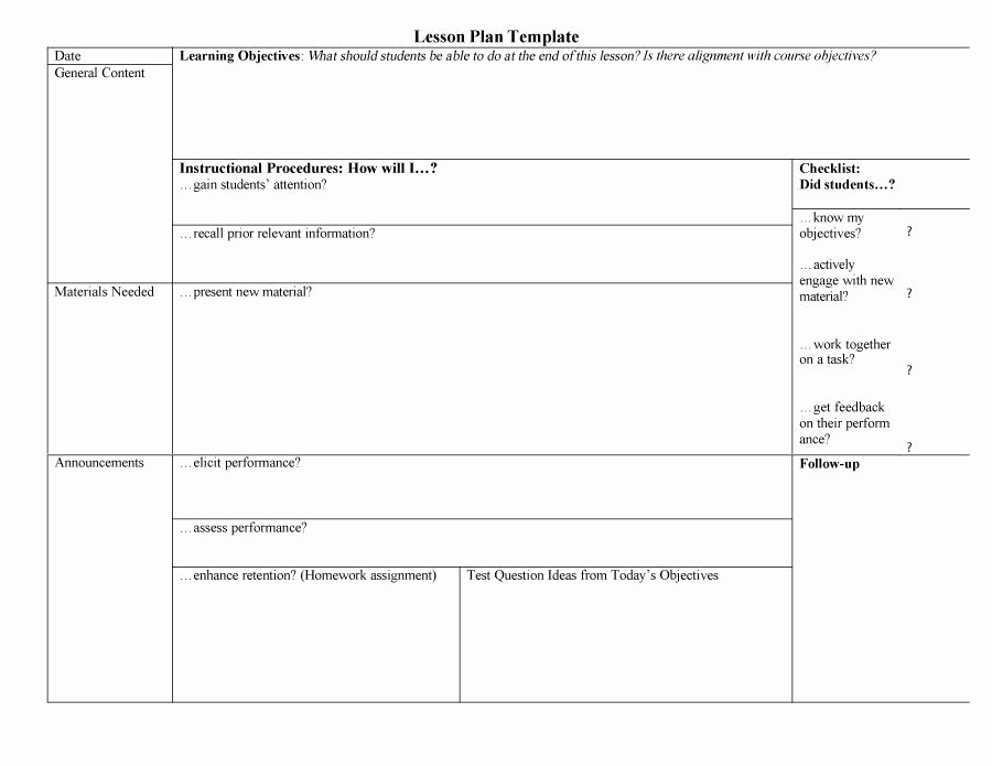 lesson plan templates