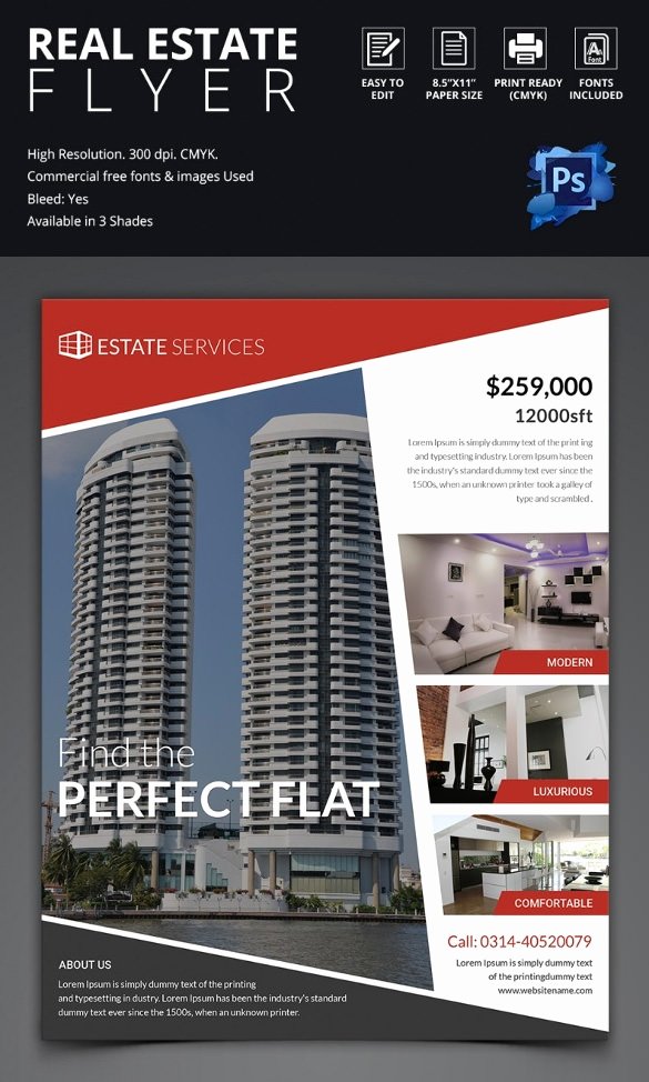 44 Psd Real Estate Marketing Flyer Templates