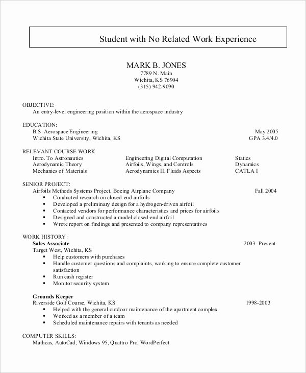44 Sample Resume Templates