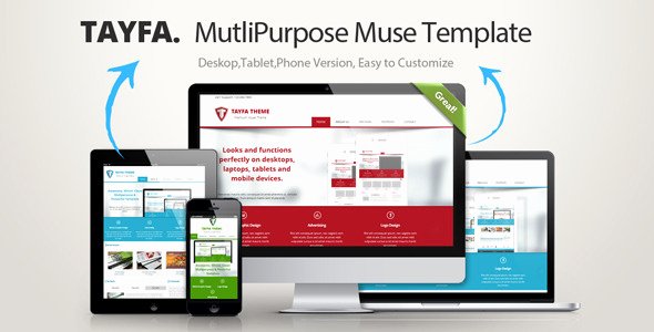 45 Best Adobe Muse Templates Free &amp; Premium Download